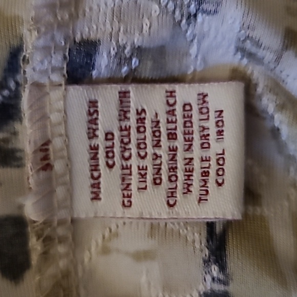 JM Collection Stylish Women's Abstract Print Top Plus Sz 2X - Picture 4 of 4